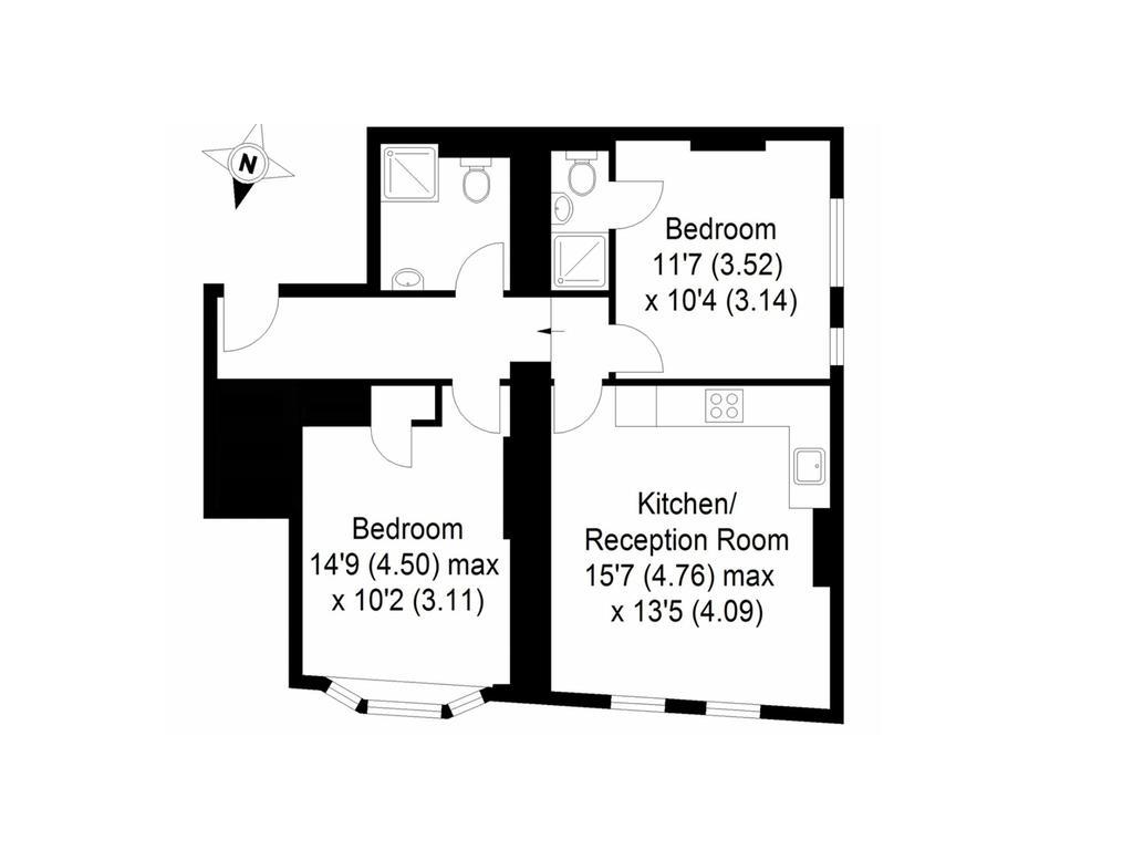 Camden Central - Boutique Apartment London Rum bild